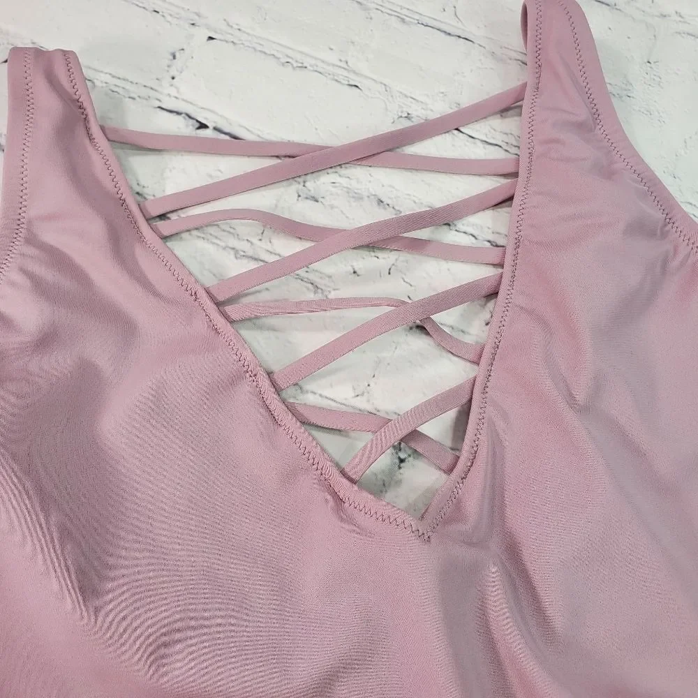 PINK Victoria Secret Swimsuit One Piece Size:L